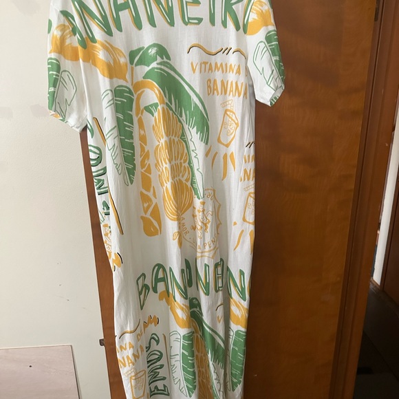 Farm Rio x Anthropologie Printed T-Shirt Midi Dress - Picture 5 of 8